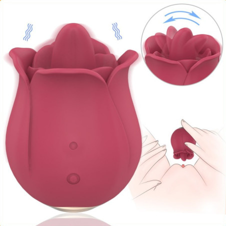 Accessoire Anulingus ROSE PRO 4 - 9 Vibrations