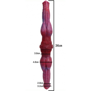 Double gode DUO DRAGON 35 x 4.8cm
