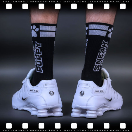 Chaussettes SNEAK PUPPY Noir-Blanc