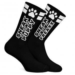 Chaussettes SNEAK PUPPY Noir-Blanc