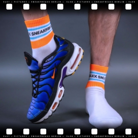 Chaussettes basses SNIFF IT SHORT Blanches 2