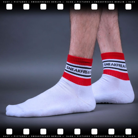 Chaussettes basses SNEAKS HORNY SHORT Blanches