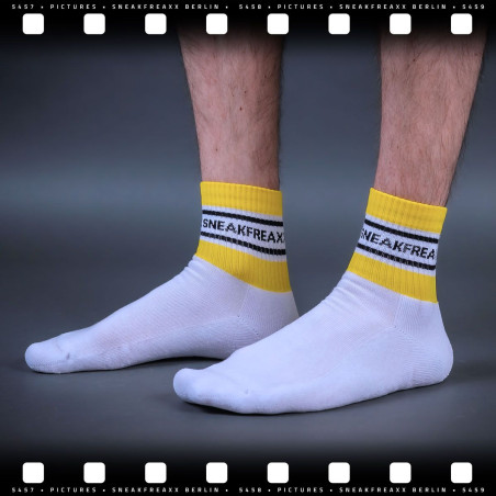 Chaussettes basses STINKY SOXX SHORT Blanches