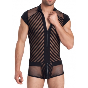 Body sexy PLAYSUIT Noir