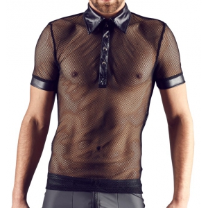 T-shirt sexy NET MEN Noir