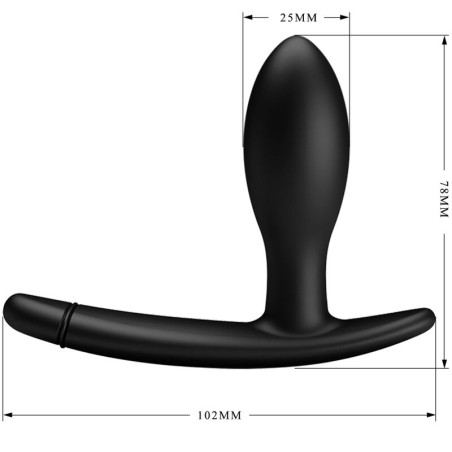 Plug gonflable en silicone DRAKE Pretty Love 7 x 2.5cm
