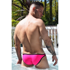Slip DOMINATOR MANKINI Rose fluo