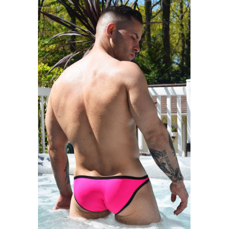Slip DOMINATOR MANKINI Rose fluo