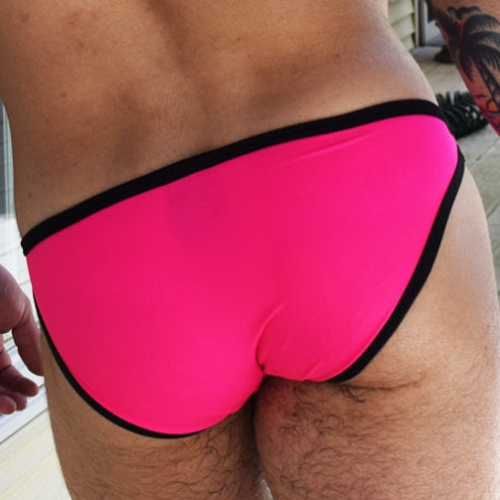 Slip DOMINATOR MANKINI Rose fluo