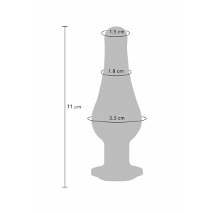 Plug Bijou anal DIAMOND BUM M 10 x 3.5cm