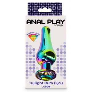 Plug Bijou Anal TWILIGHT BUM L 12 x 4cm
