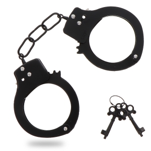 Menottes en métal FUN CUFFS Noires