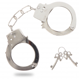 Menottes en métal FUN CUFFS Argentées