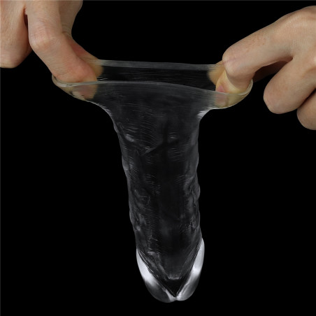 Gaine de pénis FLAWLESS 15 x 4cm Transparente