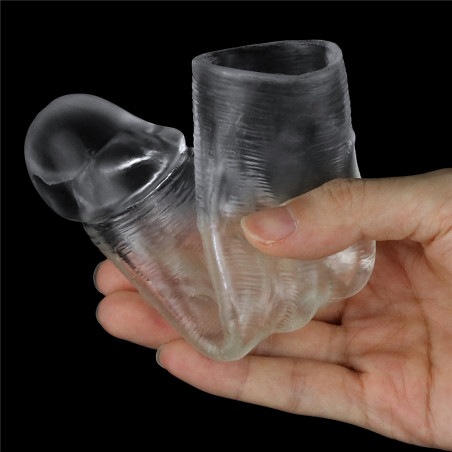 Gaine de pénis FLAWLESS 15 x 4cm Transparente