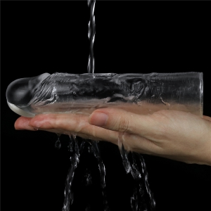 Gaine de pénis FLAWLESS 15 x 4cm Transparente