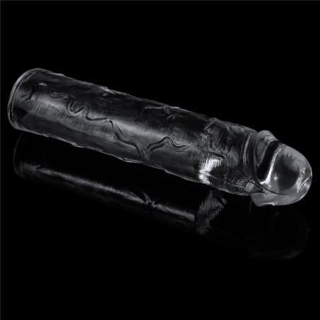 Gaine de pénis FLAWLESS 19 x 4cm Transparente