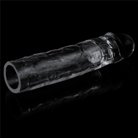 Gaine de pénis FLAWLESS 19 x 4cm Transparente