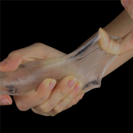 Gaine de pénis FLAWLESS 19 x 4cm Transparente