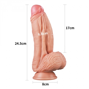 Gode réaliste TTBM COCK 18 x 6.5cm