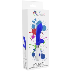 Vibro Rabbit ACHILLES 20cm Bleu 2