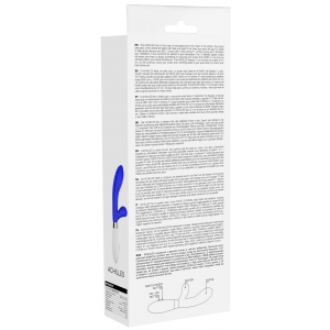 Vibro Rabbit ACHILLES 20cm Bleu