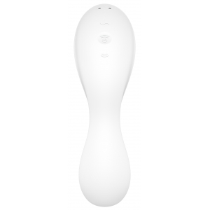 Stimulateur de clitoris connecté CURVY TRINITY 5+ Satisfyer Blanc