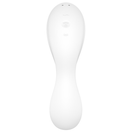 Stimulateur de clitoris connecté CURVY TRINITY 5+ Satisfyer Blanc