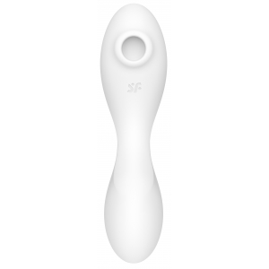 Stimulateur de clitoris connecté CURVY TRINITY 5+ Satisfyer Blanc