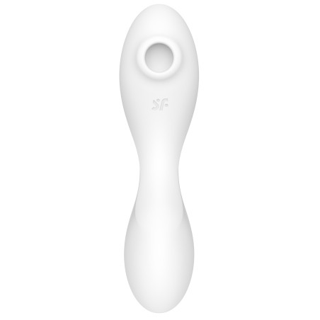 Stimulateur de clitoris connecté CURVY TRINITY 5+ Satisfyer Blanc