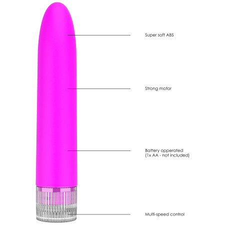 Stimulateur de clitoris ELENI 14cm Rose