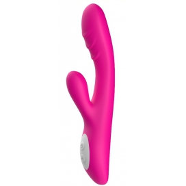 Vibro Rabbit chauffant SPARK 22cm Rose