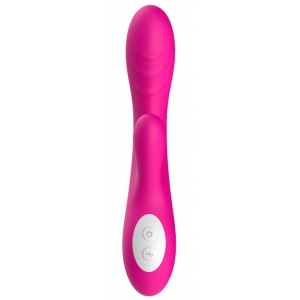 Vibro Rabbit chauffant SPARK 22cm Rose
