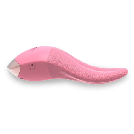 Langue vibrante Silicone EUGTON 10 Vibrations