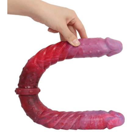 Double gode DUO TWIST 53 x 4.2cm