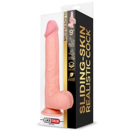 Gode réaliste SLIDY COCK 17 x 4cm 2