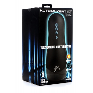 Masturbateur automatique AUTO MILKER 15 Vibrations