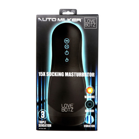 Masturbateur automatique AUTO MILKER 15 Vibrations