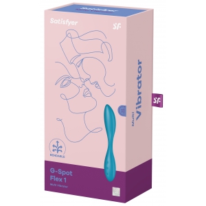 Vibro G-SPOT FLEX 1 Satisfyer 20cm Turquoise