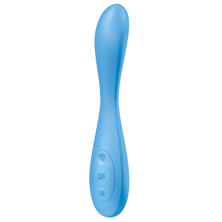 Vibro connecté G-SPOT FLEX 4+ Satisfyer 20cm Bleu