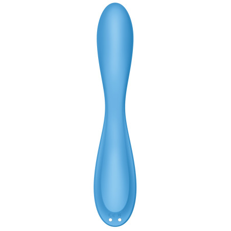 Vibro connecté G-SPOT FLEX 4+ Satisfyer 20cm Bleu