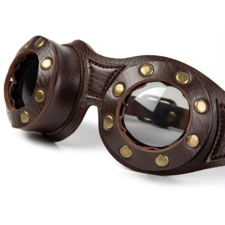 Paire de lunettes MOTOR Marron