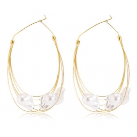 Boucles d'oreille GOLD EAR 10cm