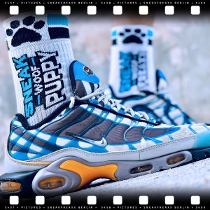 Chaussettes SNEAK WOOF PUPPY Bleu