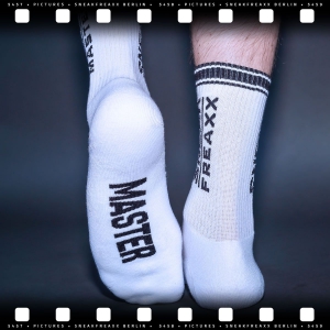 Chaussettes SNEAK MASTER Blanc-Noir