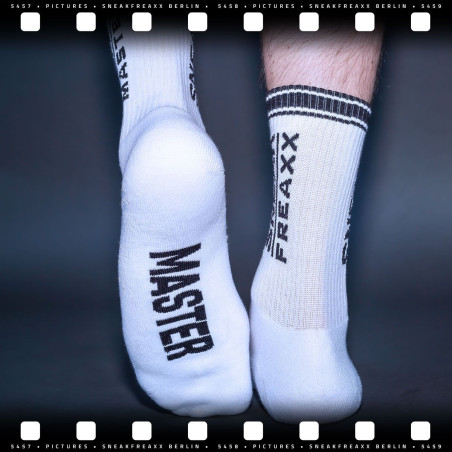 Chaussettes SNEAK MASTER Blanc-Noir