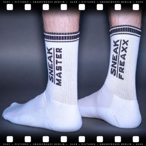 Chaussettes SNEAK MASTER Blanc-Noir