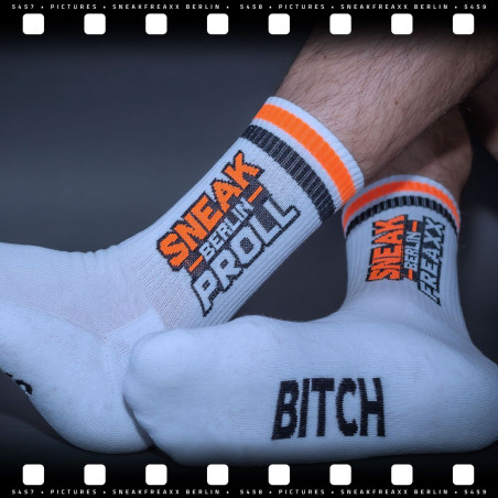Chaussettes SNEAK BERLIN PROLL Noir-Orange
