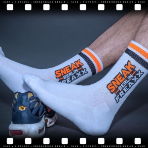 Chaussettes SNEAK BERLIN PROLL Noir-Orange
