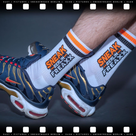 Chaussettes SNEAK BERLIN PROLL Noir-Orange